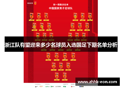 浙江队有望迎来多少名球员入选国足下期名单分析
